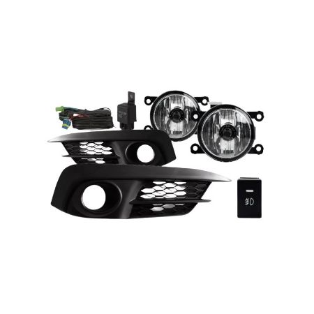 Imagem de Kit Farol de Milha HONDA CIVIC com Moldura Preta - SUNS ACESSORIOS FGS0230HD