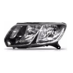 Imagem de Farol Principal RENAULT LOGAN/SANDERO Lado Esquerdo Máscara Negra com Friso Cromado - RTECH RTC8068