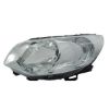 Imagem de Farol Principal Lado Esquerdo Máscara Cromada Monorefletor - RTECH RTC1686