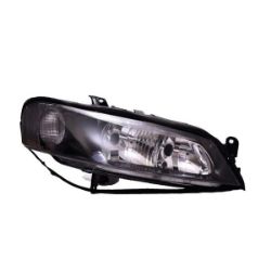 Imagem de Farol Principal CHEVROLET - GM VECTRA Lado Direito Máscara Negra Regulagem Manual H7/H7 - RTECH RTC1548