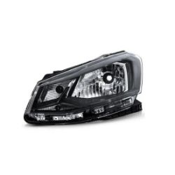 Imagem de Farol Principal VOLKSWAGEN GOL/VOYAGE Lado Esquerdo Monorefletor com Friso Preto - RTECH RTC1650