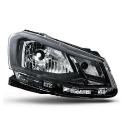 Imagem de Farol Principal VOLKSWAGEN GOL/VOYAGE Lado Direito Monorefletor com Friso Preto - RTECH RTC1649