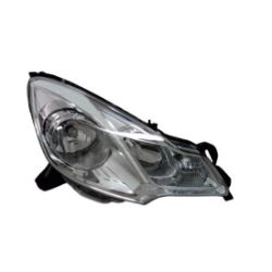 Imagem de Farol Principal CITROEN C3 Lado Direito Máscara Cromada Regulagem Manual - RTECH RTC1633