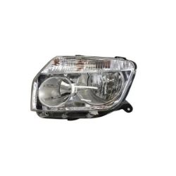 Imagem de Farol Principal RENAULT DUSTER Lado Esquerdo Máscara Cromada - RTECH RTC8036