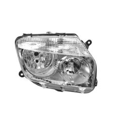 Imagem de Farol Principal RENAULT DUSTER Lado Direito Máscara Cromada - RTECH RTC8035