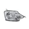 Imagem de Farol Principal TOYOTA ETIOS Lado Direito Máscara Cromada Carcaça Cinza H4 - RTECH RTC1591