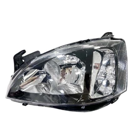 Imagem de Farol Principal CHEVROLET - GM CORSA/MONTANA Lado Esquerdo Máscara Negra Regulagem Manual - RTECH RTC1579