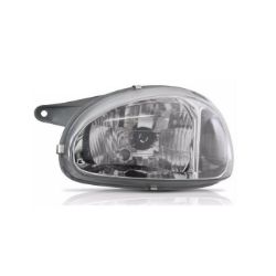 Imagem de Farol Principal Lado Esquerdo Carcaça Cinza Pisca Cristal H4 - RTECH RTC1582