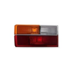 Imagem de Lanterna Traseira VOLKSWAGEN GOL Lado Esquerdo Tricolor Friso Cromado - JCV 101912