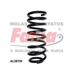 Imagem de Par de Mola de Suspensão Traseira FIAT PALIO - FAMA AL381M