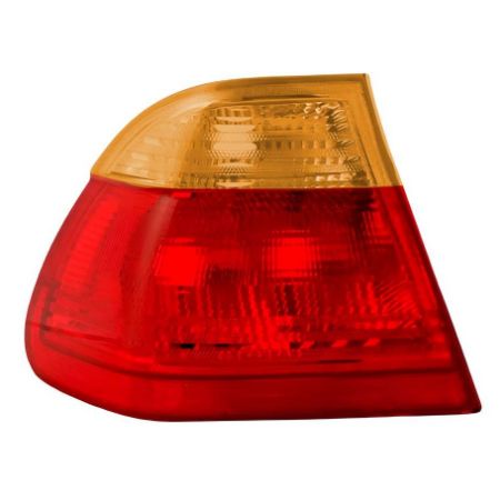 Imagem de Lanterna Traseira BMW X5 Lado Esquerdo Vermelha Âmbar - TYC 15201