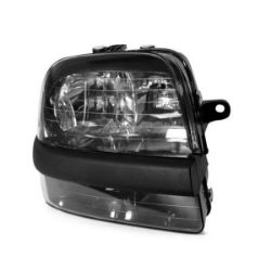 Imagem de Farol Principal FIAT DOBLO Lado Direito Manual Máscara Negra com Milha - TYC 20B233052B