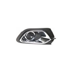 Imagem de Grade do Farol de Milha RENAULT LOGAN Lado Esquerdo sem Furo Friso Cromado - RETROVEX RX16035