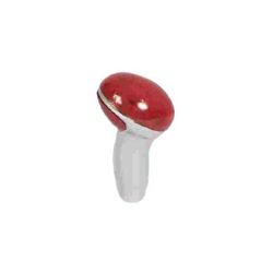 Imagem de Bola de Câmbio Sport Tipo Chrome Vermelho - SOPARAUTO 0980VM