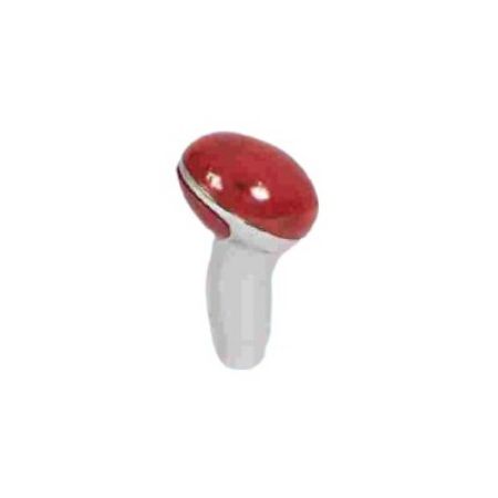 Imagem de Bola de Câmbio Sport Tipo Chrome Vermelho - SOPARAUTO 0980VM