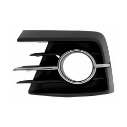 Imagem de Grade do Para-choque VOLKSWAGEN GOL/VOYAGE Lado Direito Preto Cromado - RETROVEX RX10132