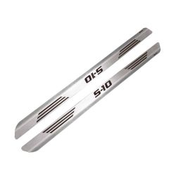 Imagem de Kit Soleira da Porta CHEVROLET - GM S10 2 Portas 2 Peças - MARÇON SL041R
