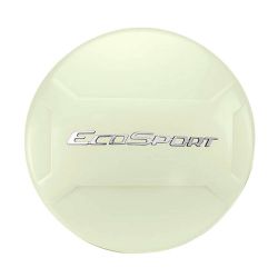 Imagem de Capa de Estepe FORD ECOSPORT Total Rígida Branco Vanilla - MARÇON EC029
