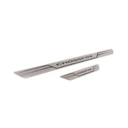 Imagem de Soleira da Porta VOLKSWAGEN CROSSFOX Inox Reta - MARÇON SL005R
