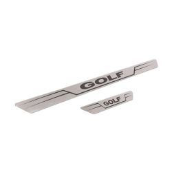 Imagem de Soleira da Porta VOLKSWAGEN GOLF Inox Reta - MARÇON SL008R