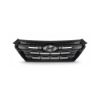 Imagem de Grade do Radiador HYUNDAI CRETA Preto com Friso Black - RETROVEX 18038