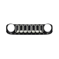 Imagem de Grade Externa do Radiador JEEP RENEGADE Preto com Friso Primer - RETROVEX FS20004