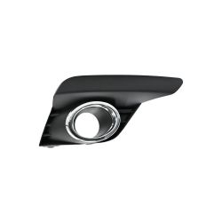 Imagem de Moldura do Farol Auxiliar RENAULT LOGAN/SANDERO Lado Esquerdo com Furo com Aro Cromado - RETROVEX 16105