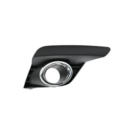 Imagem de Moldura do Farol Auxiliar RENAULT LOGAN/SANDERO Lado Esquerdo com Furo com Aro Cromado - RETROVEX 16105