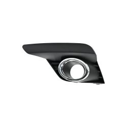 Imagem de Moldura do Farol de Milha RENAULT LOGAN/SANDERO Lado Direito com Furo com Aro Cromado - RETROVEX 16104