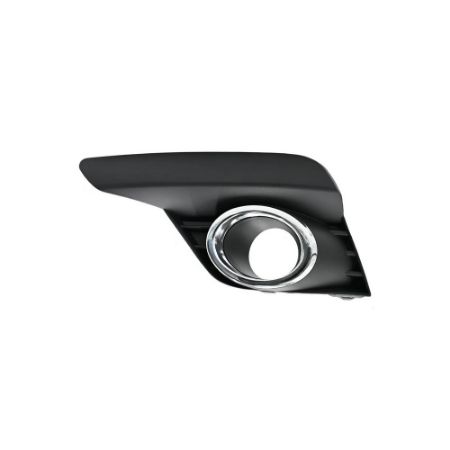 Imagem de Moldura do Farol de Milha RENAULT LOGAN/SANDERO Lado Direito com Furo com Aro Cromado - RETROVEX 16104