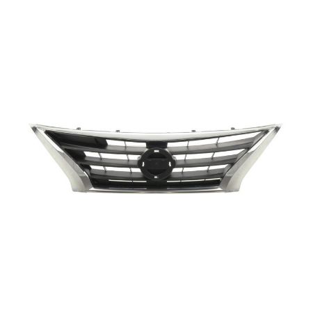 Imagem de Grade do Radiador NISSAN VERSA com Moldura Cromada - RETROVEX RX19029