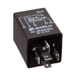 Imagem de Relê do Temporizado de Articulação 5 Terminais 24V - MARILIA IM15142