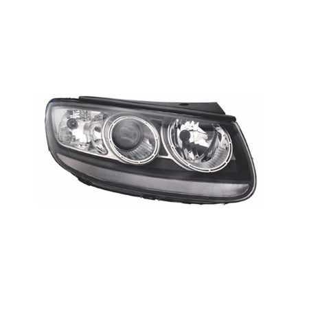 Imagem de Farol Principal HYUNDAI SANTA FE Lado Direito com Pisca Cristal H7/H7 - ORGUS FY598LD