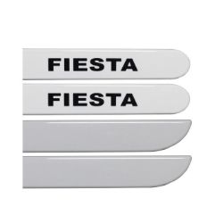 Imagem de Jogo de Friso Lateral FORD FIESTA Branco Artico 4 Peças - FLASH 5674
