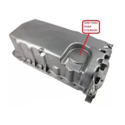 Imagem de Cárter de Óleo do Motor Turbo sem Furo do Sensor - TEMPLA T039