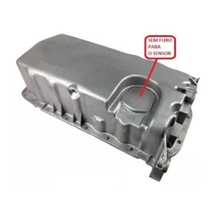 Imagem de Cárter de Óleo do Motor Turbo sem Furo do Sensor - TEMPLA T039