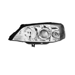 Imagem de Farol Principal CHEVROLET - GM ASTRA Lado Esquerdo Máscara Cromada Regulagem Mecânica H7/H1 - FABRICIO MG30027L
