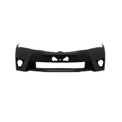 Imagem de Para-choque Dianteiro TOYOTA COROLLA Preto Liso com Furo - DTS 7017I