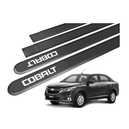 Imagem de Jogo de Friso Lateral Slim Cinza Grafite 4 Peças - FLASH 2216