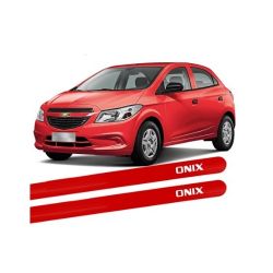 Imagem de Jogo de Friso Lateral CHEVROLET - GM JOY/ONIX Vermelho Pull Me Over 4 Peças - FLASH 2259