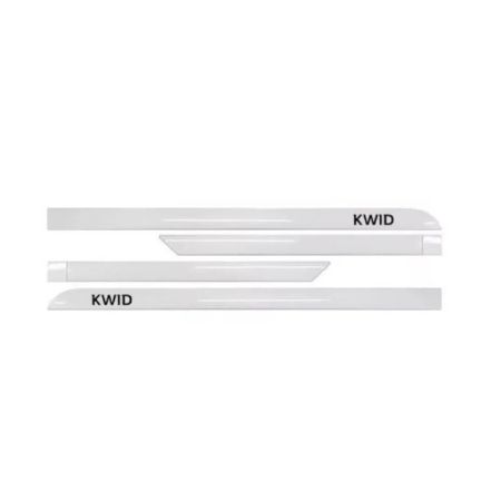 Imagem de Jogo de Friso Lateral RENAULT KWID Slim Branco Neige 4 Peças - FLASH 2385