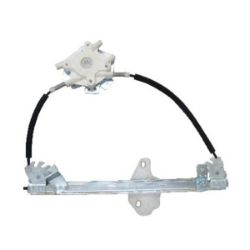 Imagem de Máquina do Vidro Elétrico Traseiro RENAULT SANDERO Lado Direito sem Motor Fixação Mabuchi - TECHCAR 4600014SM
