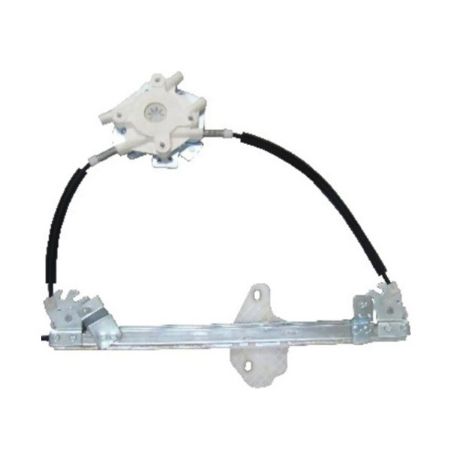 Imagem de Máquina do Vidro Elétrico Traseiro RENAULT SANDERO Lado Esquerdo sem Motor Fixação Mabuchi - TECHCAR 4600015SM