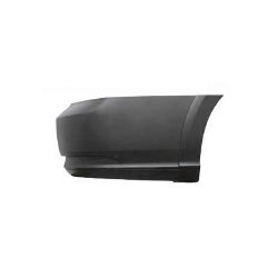 Imagem de Polaina do Para-choque VOLKSWAGEN SAVEIRO Lado Direito Preto Liso sem Refil sem Furo - DTS 6642