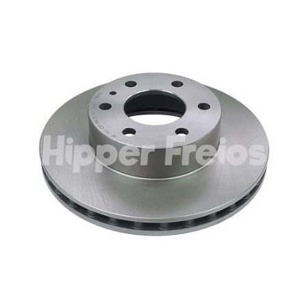Imagem de Disco de Freio Dianteiro IVECO DAILY Ventilado sem Cubo 6 Furos - HIPPER FREIOS HF72J
