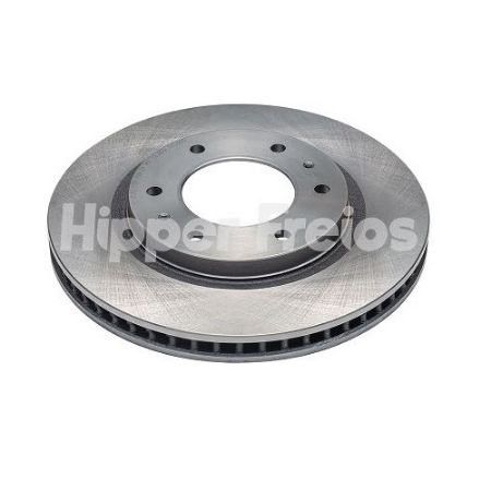 Imagem de Disco de Freio Dianteiro MITSUBISHI L200/PAJERO Ventilado sem Cubo - HIPPER FREIOS HF206E