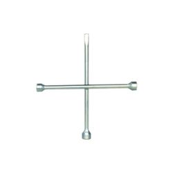 Imagem de Chave de Roda Tipo Cruz com Espátula Cromada 17X19X21mm - SOLOCAR SL868005