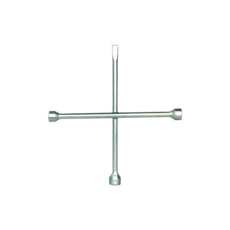Imagem de Chave de Roda Tipo Cruz com Espátula Cromada 17X19X21mm - SOLOCAR SL868005
