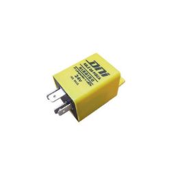 Imagem de Relê do Pisca Hibrido 4 Terminais 24V com Suporte - DNI DNI1129