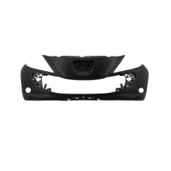 Imagem de Para-choque Dianteiro PEUGEOT 207 Preto Liso com Furo MIlha - DTS 10010